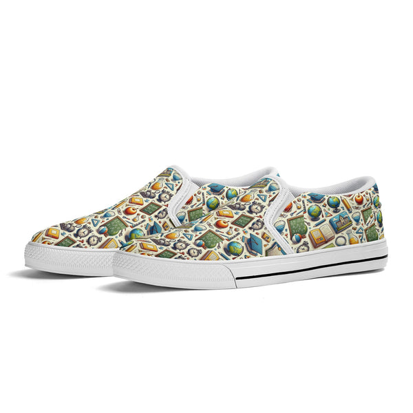 Learning Tapestry Slip-On Shoes