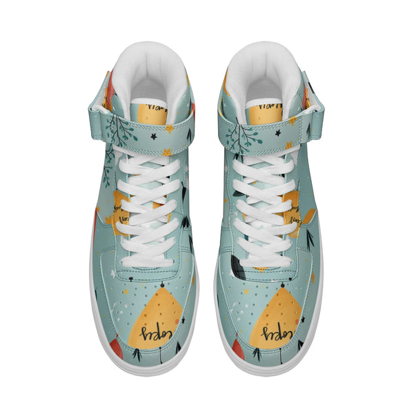 Breezy Balloons High Leather Sneakers